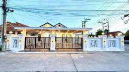 Vาย บ้านสวยหลังริม หัวมุมโรงโป๊ะ-แหลมฉบัง-พัทยา เดินทางสะดวก โรงโป๊ะ-ซอยโรงเรียนศรีสุวิช-ตะเคียนเตี้ย